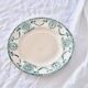 Assiettes plates XIXe Longwy terre de fer "Pierrefonds"