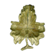 Early 20th century bronze pocket - Leaf