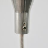 70s steel lamp