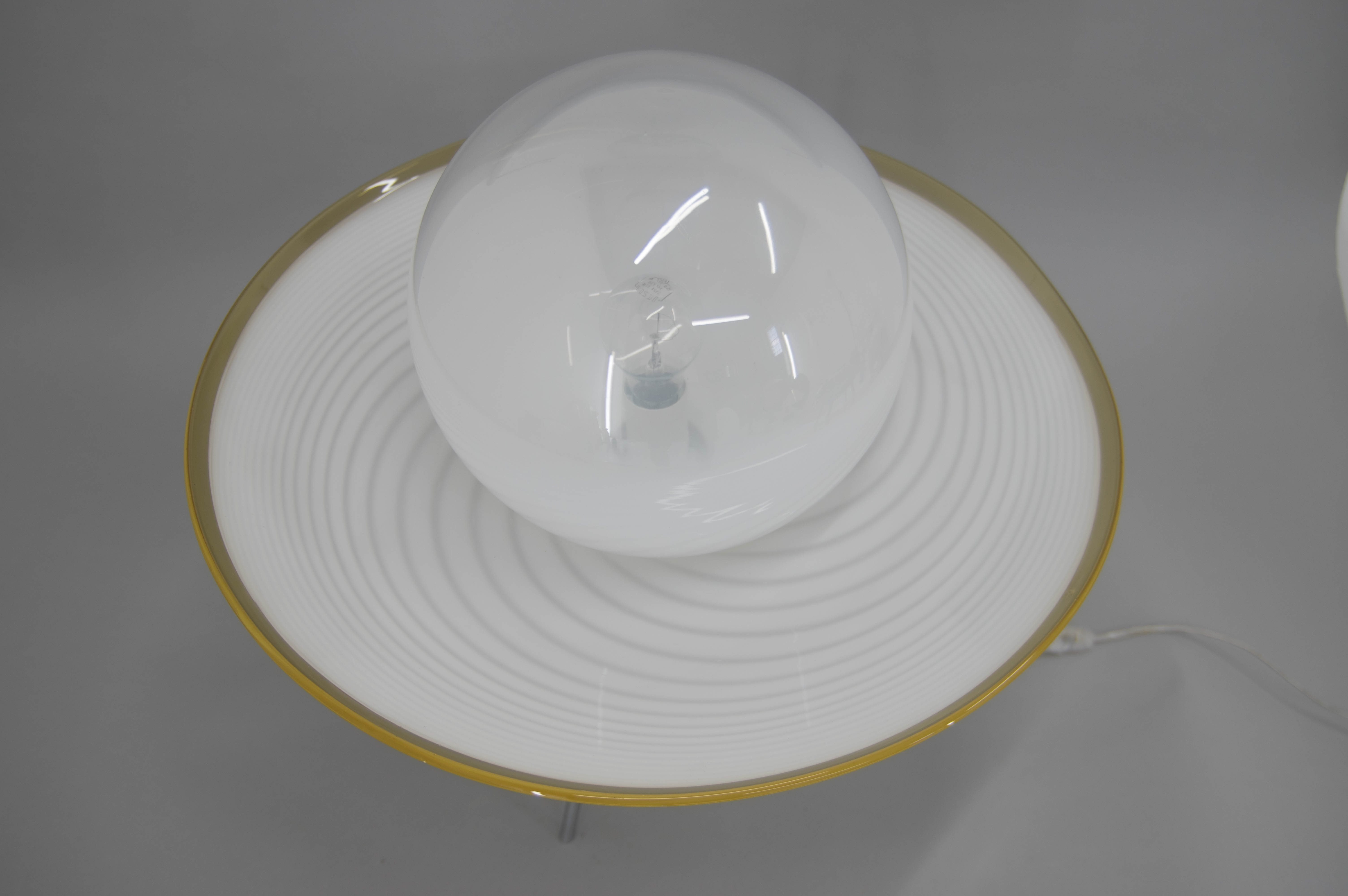 Italian Design Table or Floor Murano Lamp, 2000s