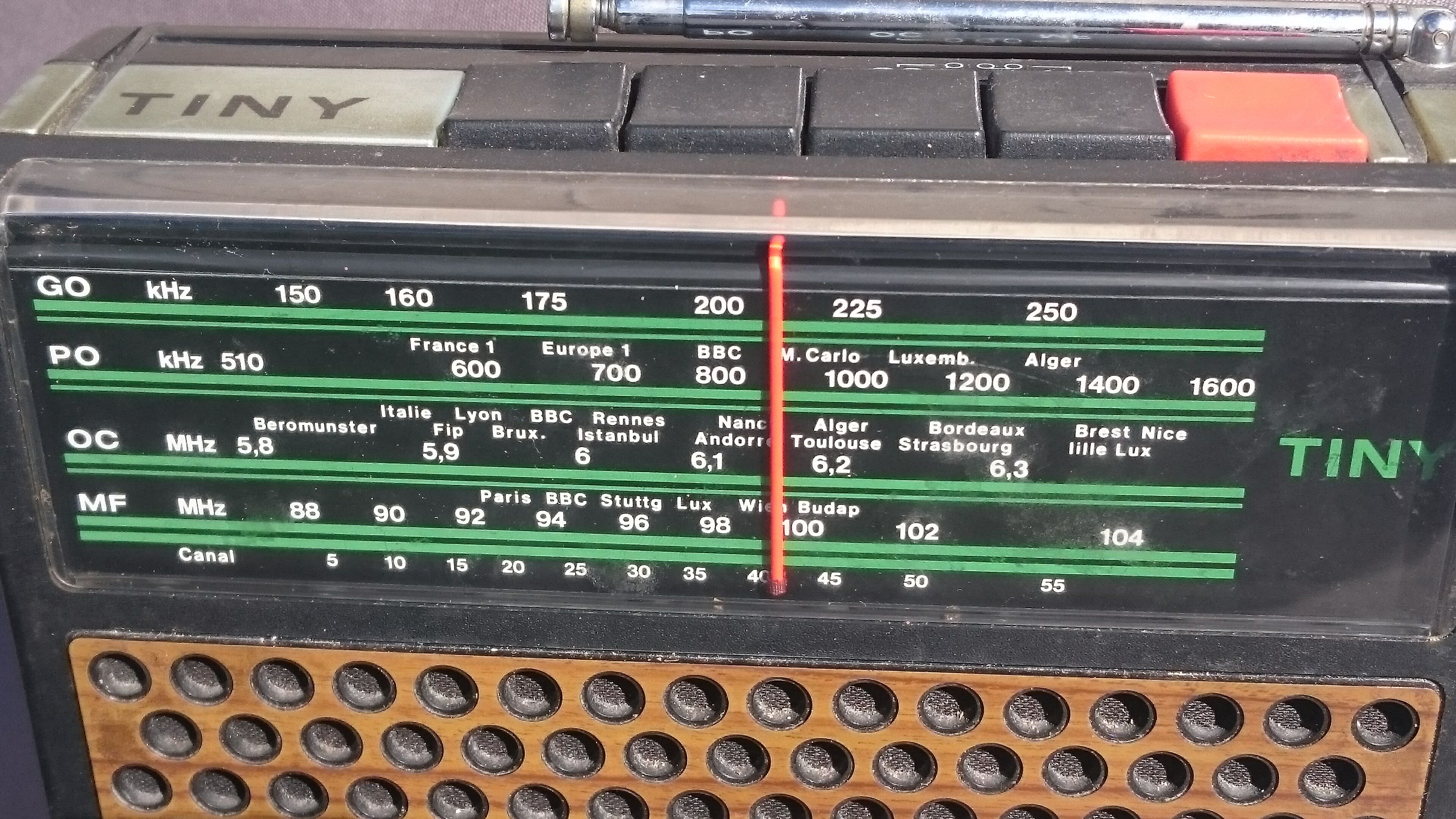 Radio FM"Tiny"vintage