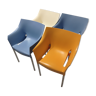 4 chaises Dr. NO par Philippe Starck pour Kartell, Italie