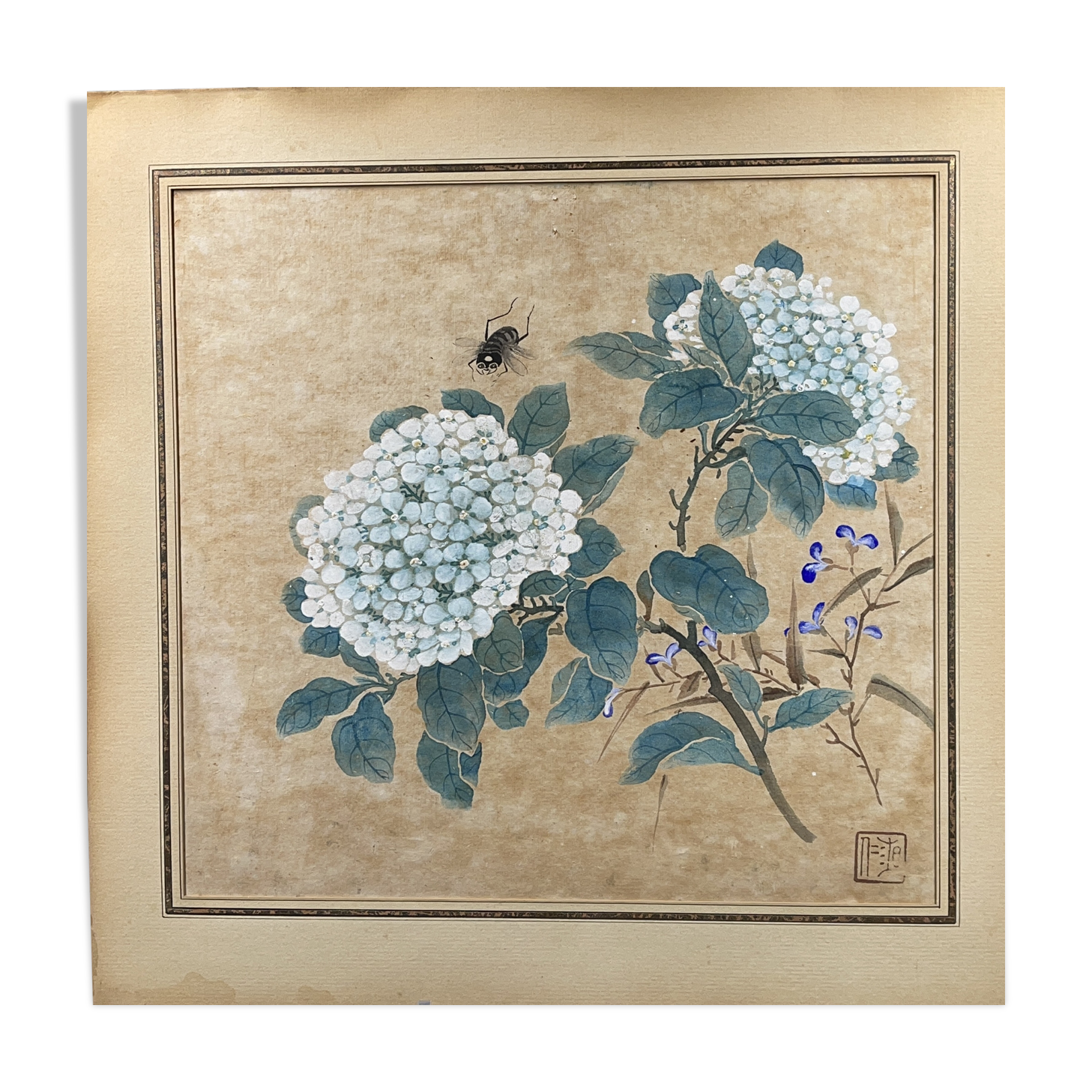 Chinese print Quing period