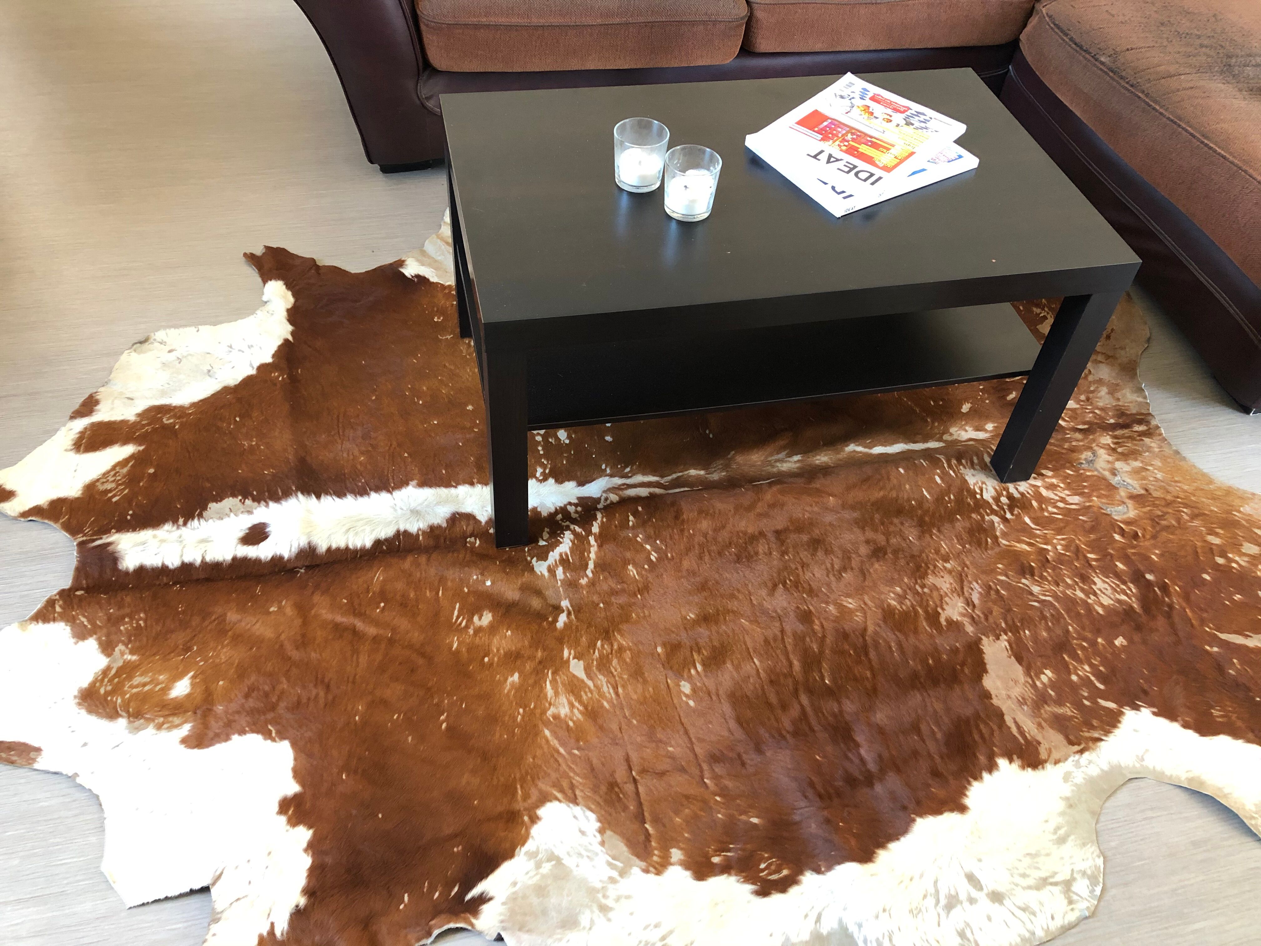 Cow skin mat 210 x 175 cm