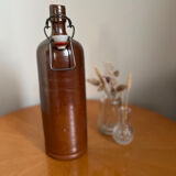 Vintage stoneware and porcelain bottle