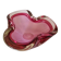 Ashtray or pocket emptier Murano by Flavio Poli 1960