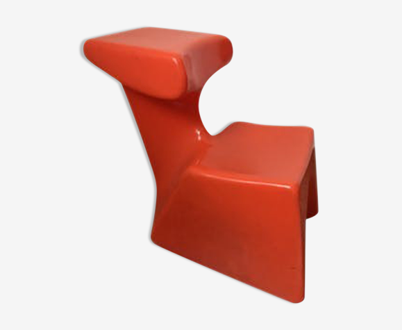 Bureau d'enfant avec tabouret intégré Zocker Luigi Colani