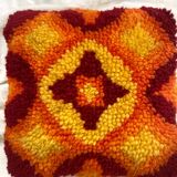 Coussin décoratif au Punch Needle 70