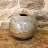 Glazed stoneware vase by Daniel de Montmollin