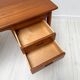 1960s vintage mid-century Danish design teak writing desk