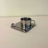 Set de tasse à espresso en acier inoxydable