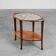 Art Nouveau Side Table in Walnut and Marble, France ca. 1915