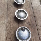 Paire de lampes art-deco de wagon train