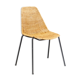 Gian Franco Legler wicker chair "Basket"