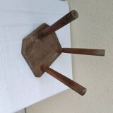 Antique vintage tripod milking stool