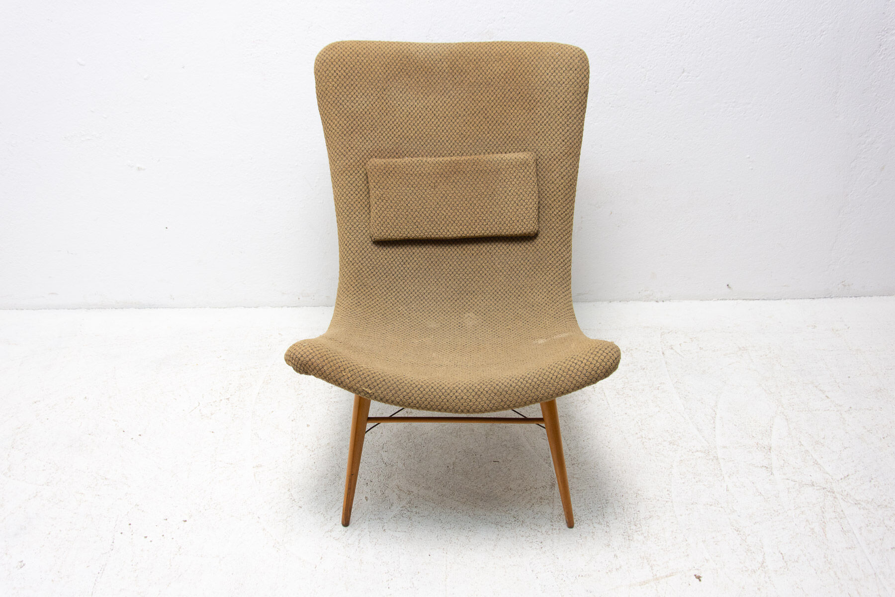 Mid-century television chair by Miroslav Navratil, 1950´s