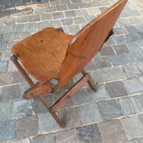 US army landing wooden folding chair