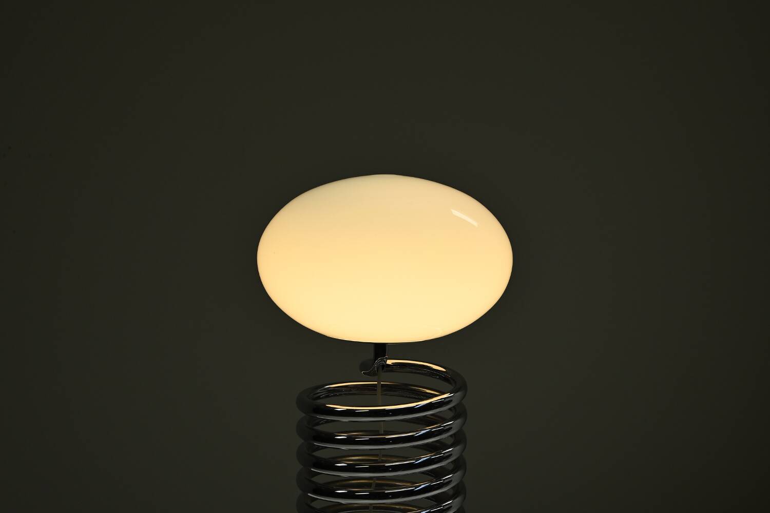 Spring table lamp by Ingo Maurer for Design M, 1960s Germany.