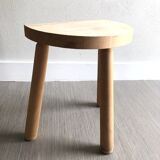Wooden tripod stool