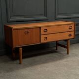 Scandinavian sideboard with 2 drawers, 1960