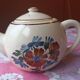 Creil and Montereau Choisy-le-Roi teapot, Antibes model