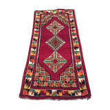 Vintage ethnic berber carpet 172x87cm