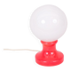 Lampe trompe l'œil en verre