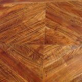 Walnut table with extensions, 6/10 people