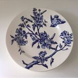 Antique Longchamp Ironstone Compote Dish, 19th Century