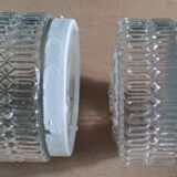 2 identical ceiling lamps