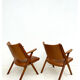 Paire de fauteuils vintage Dal Vera