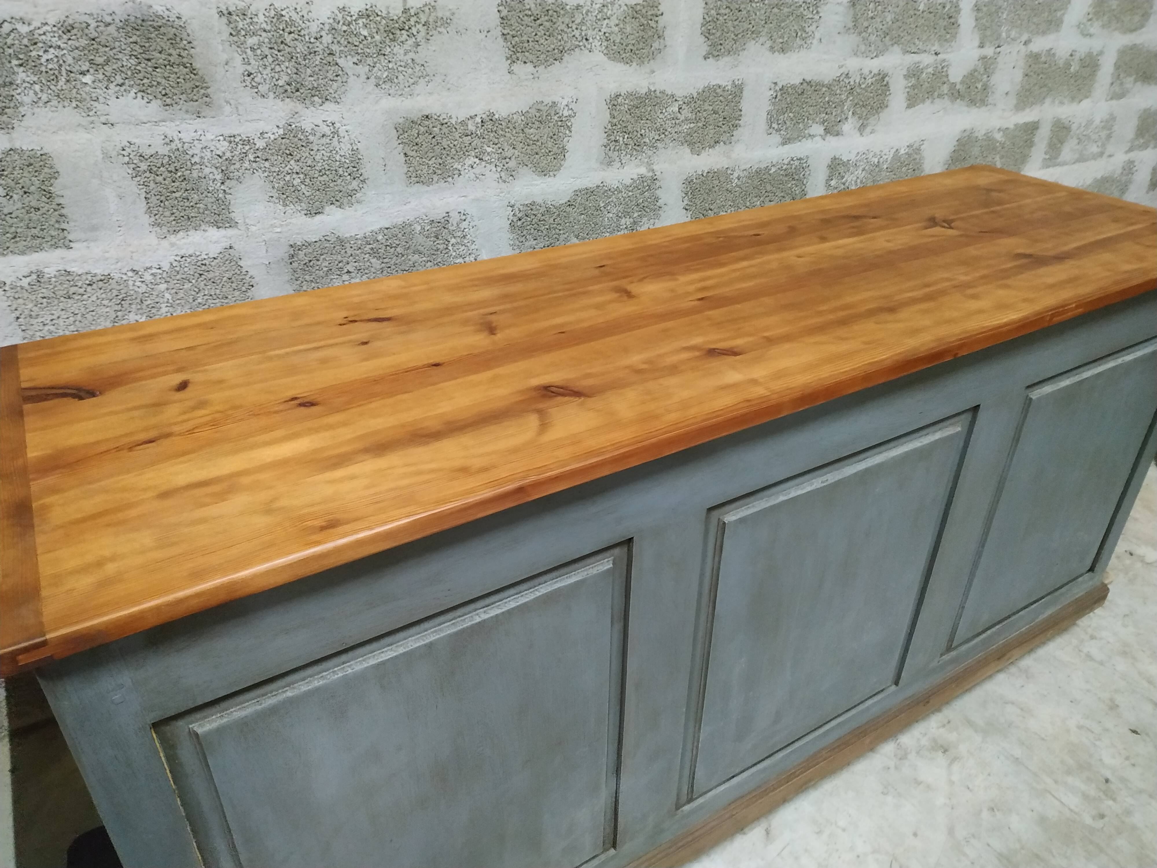Renovated old counter