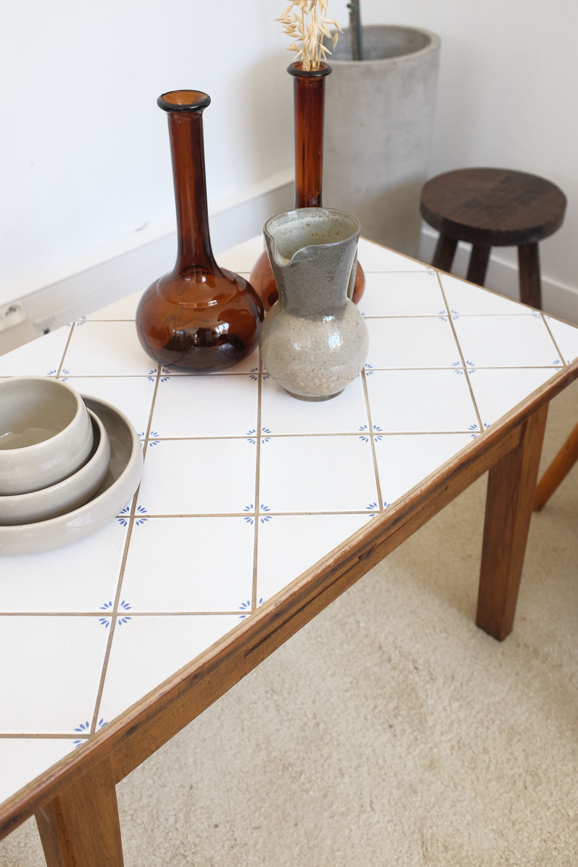 Tiled coffee table
