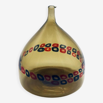 Vistosi Murano vase design Peter Pelzel and Alessandro Pianon, 1960s