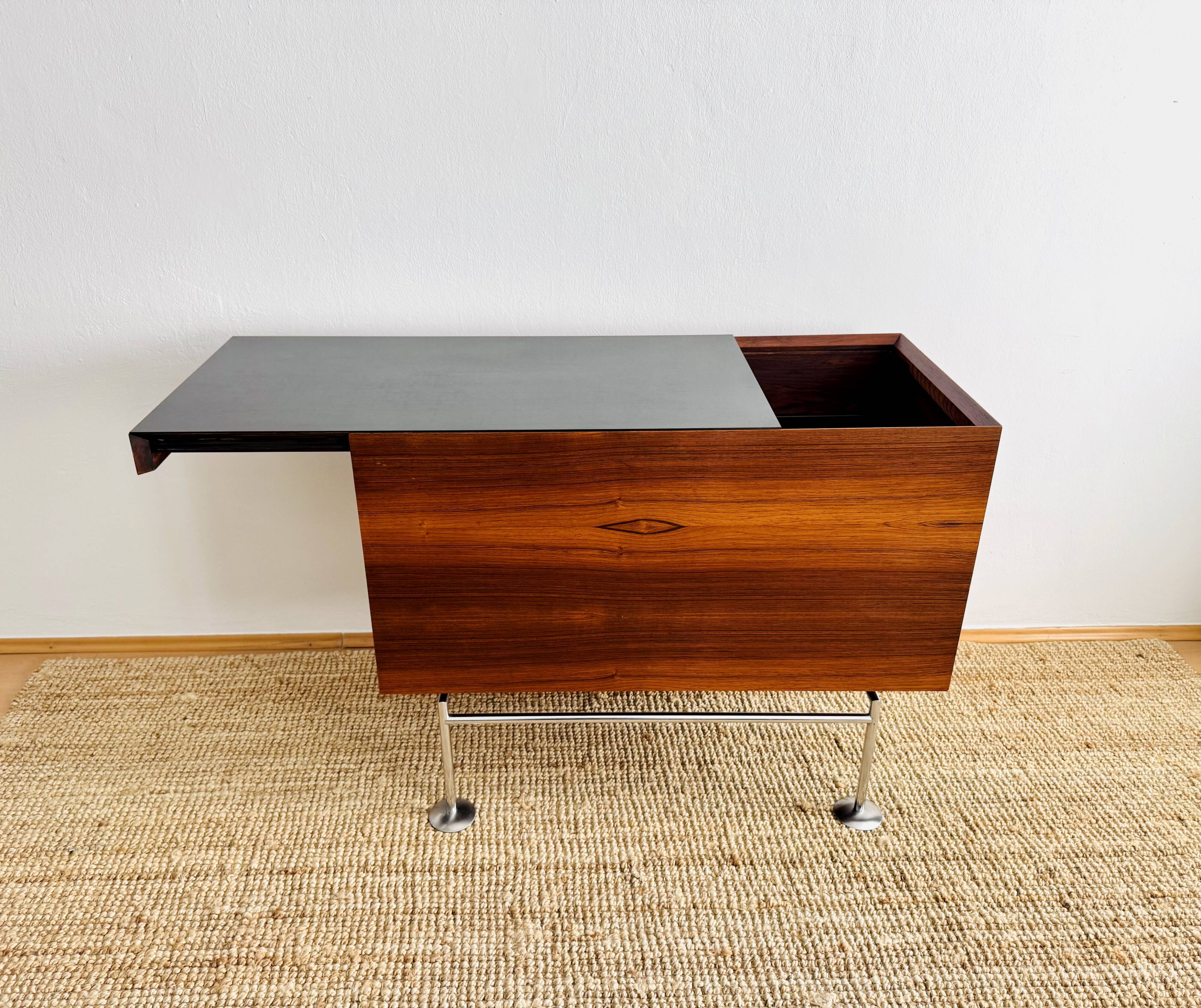 Danish Freestanding Bar Cabinet by Poul Nørreklit