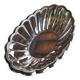 Hollow plate or silver metal pan