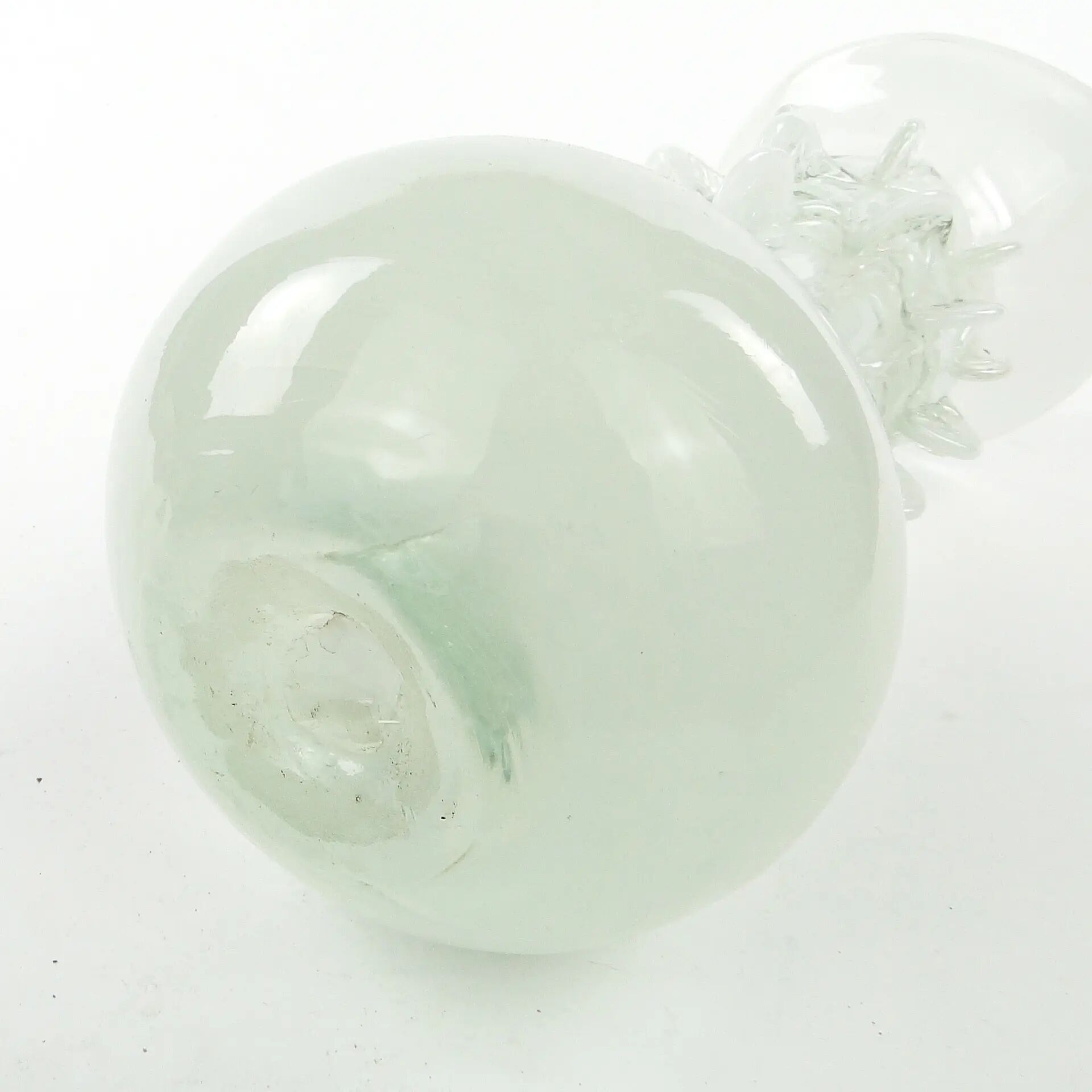 Bride vase, modernism, glass, designed by J. Słuczan-Orkusz, Poland, 1970s