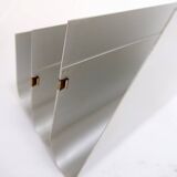 Aluminum Magazine Rack by Pierre Vandel for Espace Pierre Cardin, 1970s