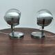 Pair of eyeball wall lamps by Aluminor 1970s
