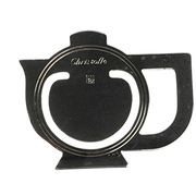 Christofle, silver-plated metal bookmark in the shape of a teapot from the 20th century.