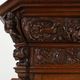 Flemish renaissance "beeldenkast" cabinet in oak wood Antwerp, ca. 1630