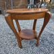 Art Deco side table in mahogany
