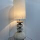 Lampe Space age travertin