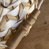 Suspension bambou deux tons
