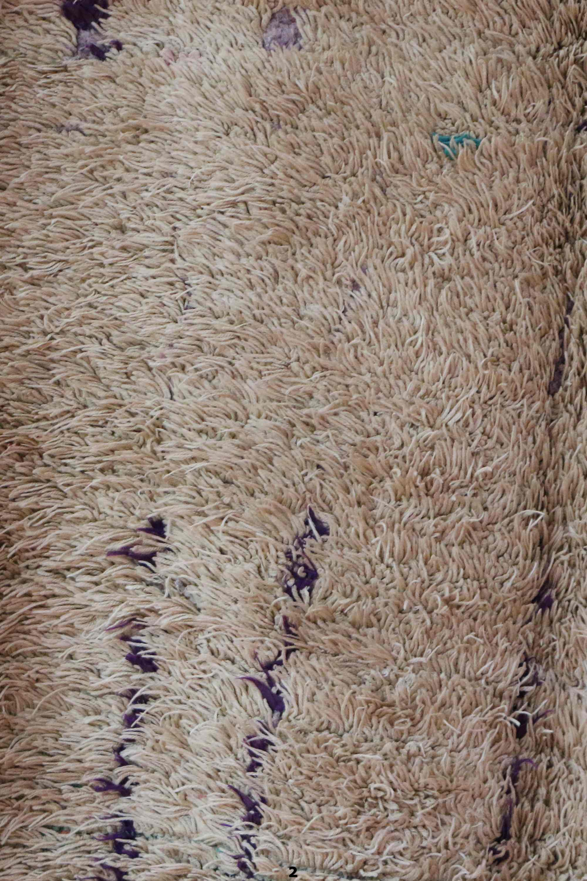 Moroccan azilal carpet - 130 x 214 cm