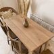 Solid oak farmhouse table – small size,