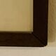 Abstract composition - gouache, signed R. Rault, vintage wooden frame