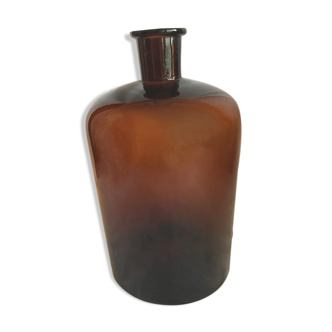 Large Amber Pharmacy Bottle