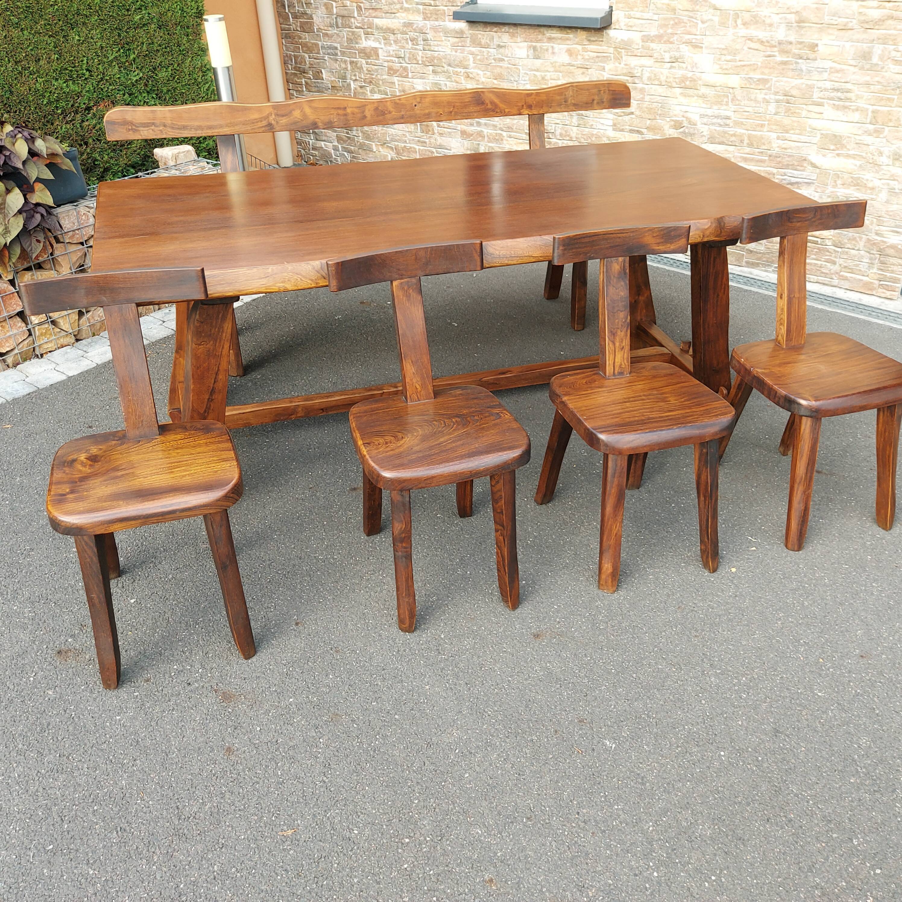 Brutalist set table 70/80