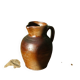 Large stoneware jug with a family name pattern, 1912